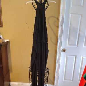 Black Halter Jumpsuit